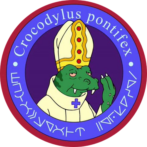 Space Pope Stickers